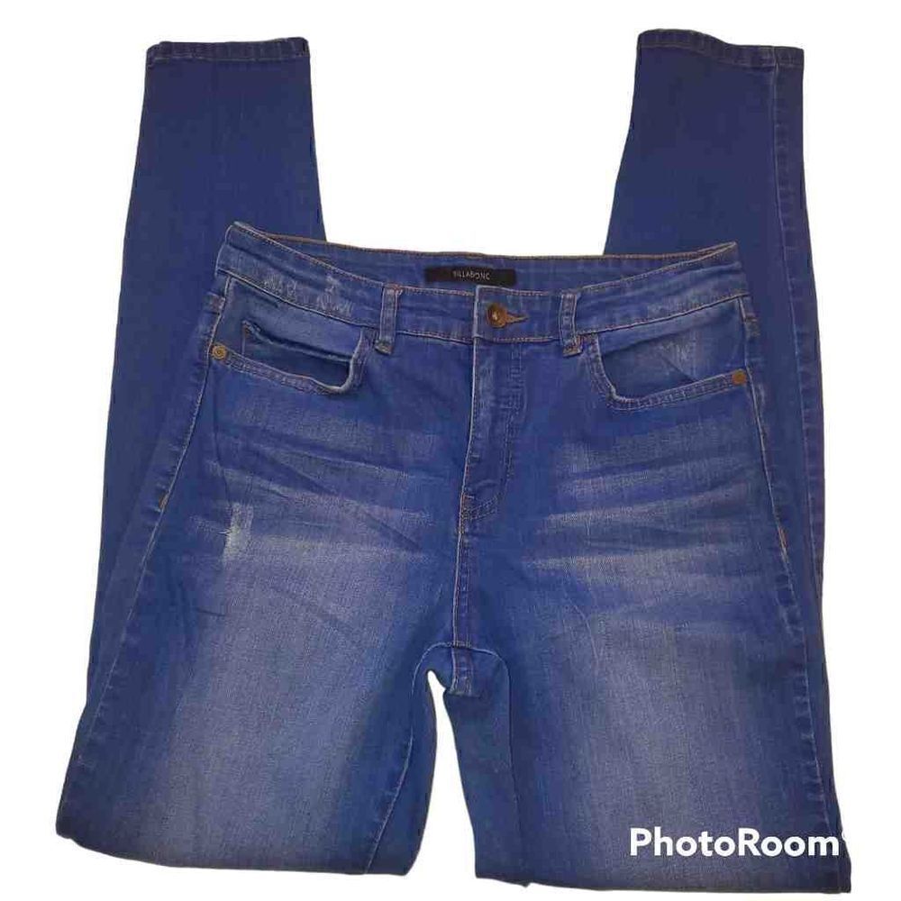 Billabong Blue Skinny Distressed Jean